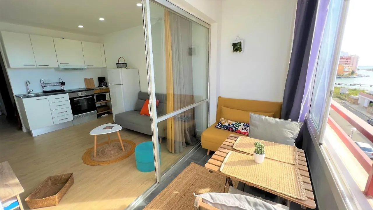 Appartement Bonito Estudio En Roses Con Vista Al Mar Y Piscina